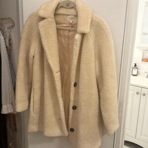 SEZANE teddy coat